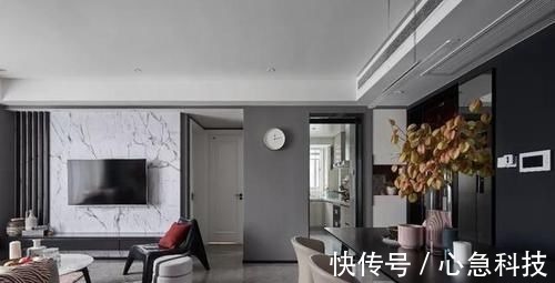 表妹|110㎡轻奢两居，高级灰+烟粉，个性独特的品质感让人惊艳!