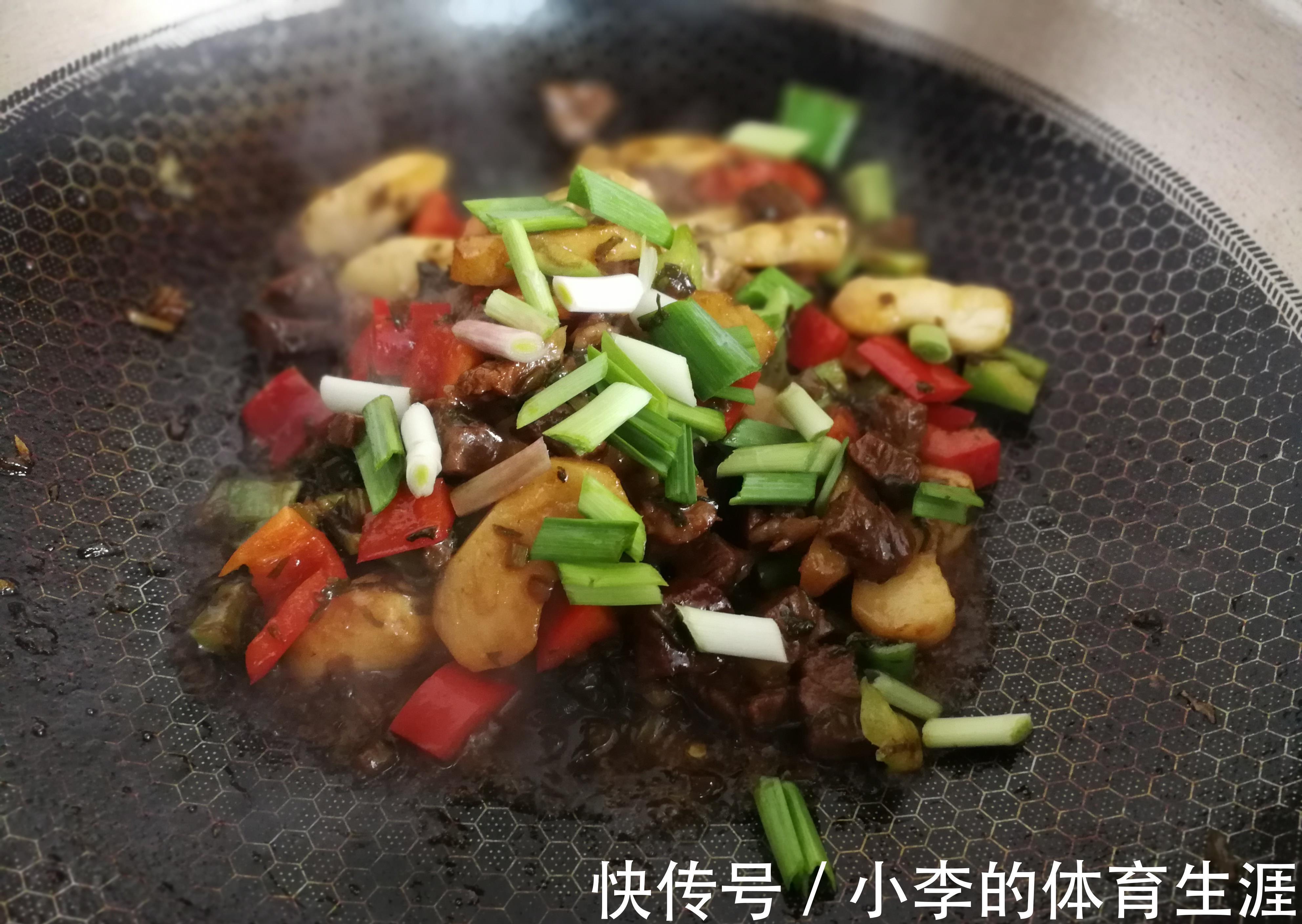 健康|牛肉烧马蹄，色泽光鲜，美味健康