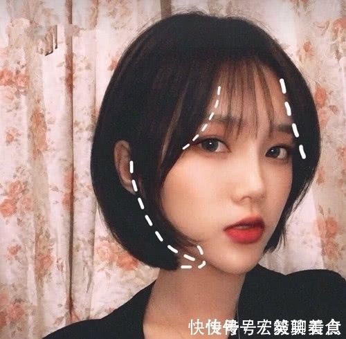 大圆脸|圆脸女生拒绝光明发型,几款减龄显瘦发型了解下,直男都眼前一亮