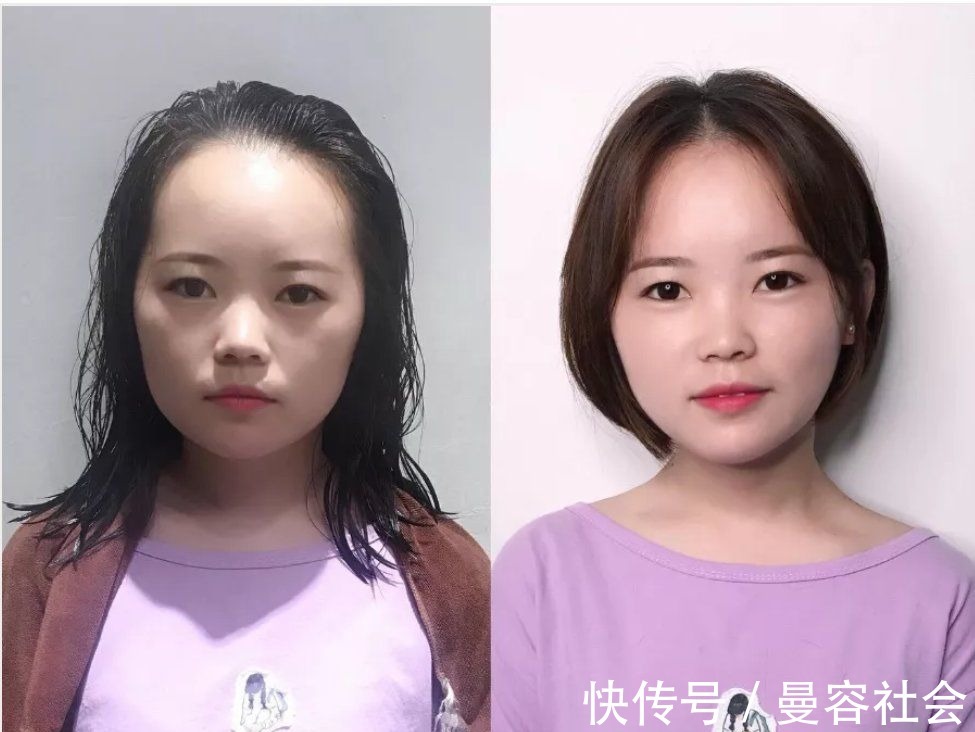 染发 发型这样换,效果就是不一样,美到就像变个人