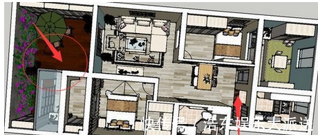 主卧|为了20㎡小院子，老公坚持买一楼，完工进屋就被迷住了，晒晒