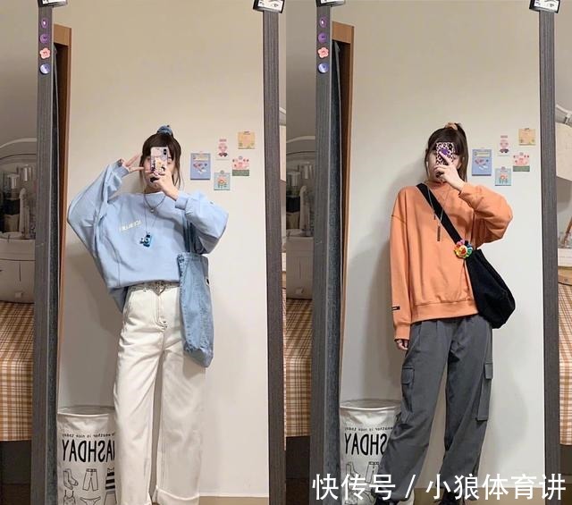 帆布包 一看就“气质”的开学穿搭,时髦有气质,适合学生党选择!