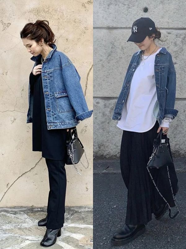 40岁女人配色越简约越高级，试试日本阿姨的“黑白配”，真好看