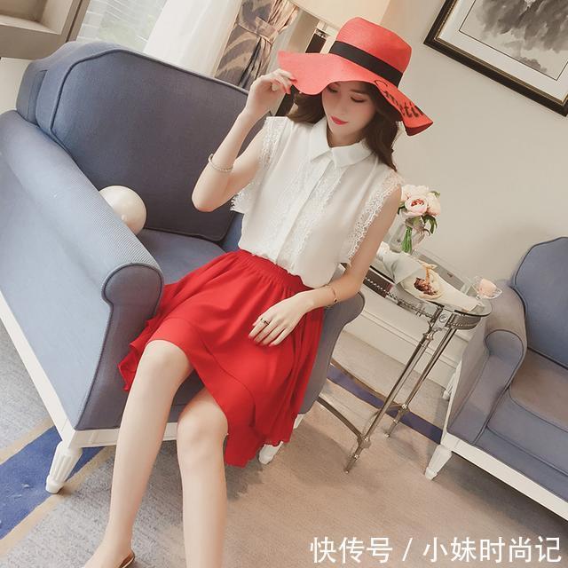 性感|炎炎夏日,浪漫又清凉当然首选雪纺衫了