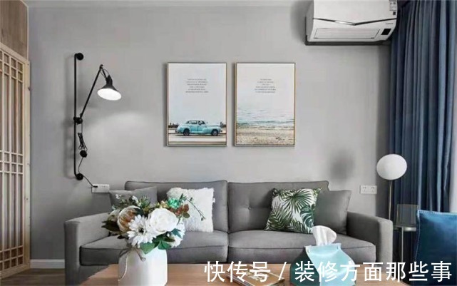 客厅|120㎡毛坯房装修风格够有个性的!这样的北欧风没见过,挺新鲜