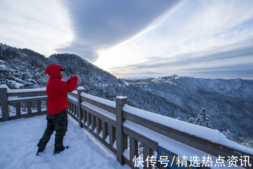 素裹|湖北神农架雪后银装素裹宛如仙境