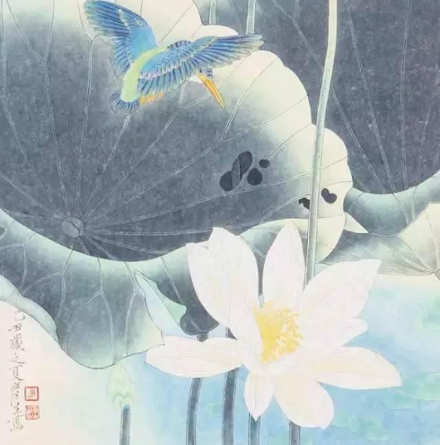 广东画院|周彦生 的工笔花鸟，美不胜收