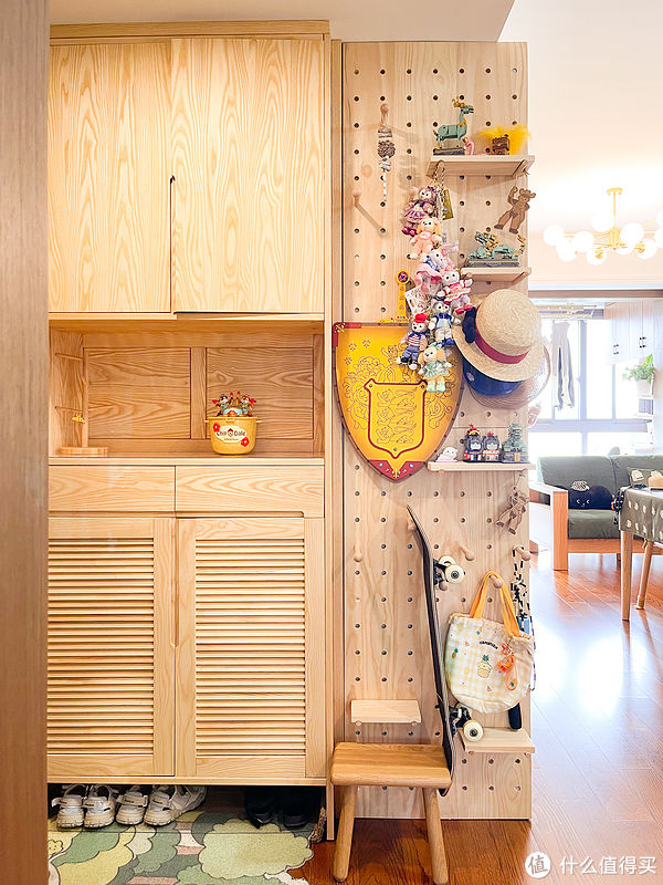 小沙发|上海业主脑洞大开,动线改造有了玄关,家中囡囡多了个mini衣帽间