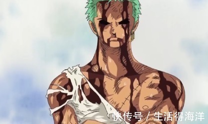 鹰眼|海贼王索隆的两个“硬汉画面”,其中一人承受所有伤害