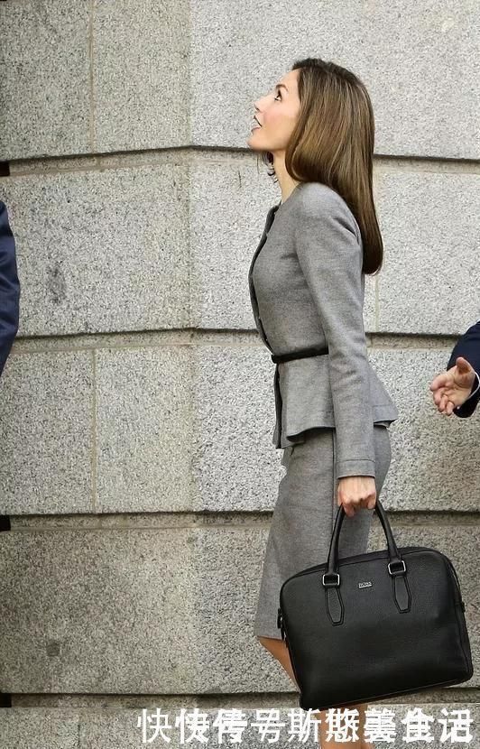 莱蒂齐亚|西班牙王后带火了“铅笔裙”,知性干练又优雅,特适合40岁女人