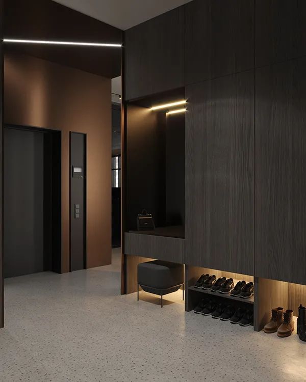 家装|80款入户鞋柜设计方案，人家这样装，太亮眼了