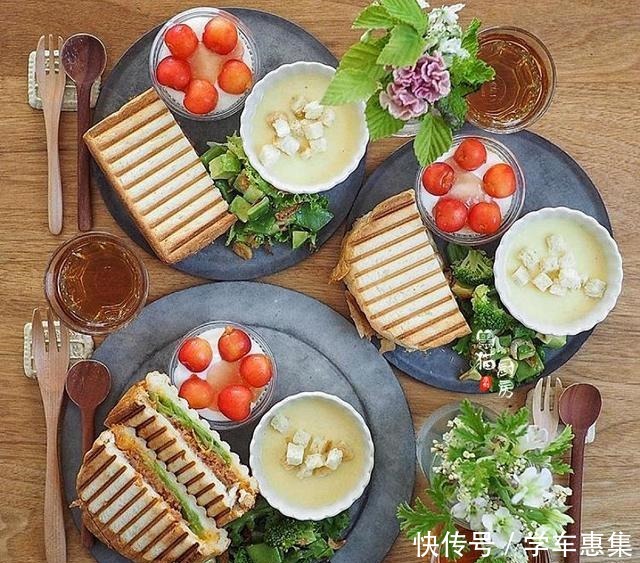 日本妈妈为家人做早餐6年,幸福感强,网友原来早餐可以这么棒!