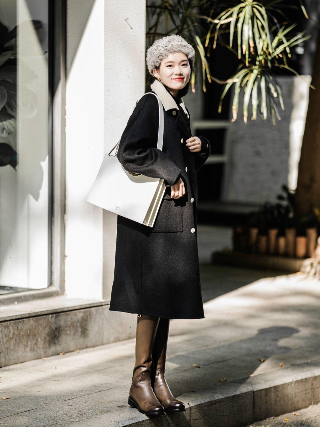 小蛮腰 这些“大衣”穿搭才叫高级,精致干练又有气场,每一套都可照着穿