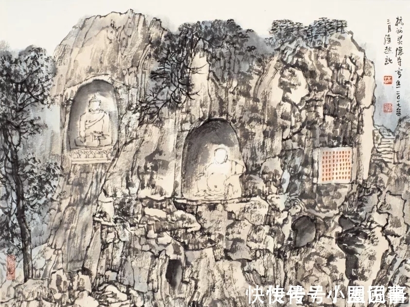 满维起@中国水墨画院|老骥伏枥,总有新意,满维起山水写生新作