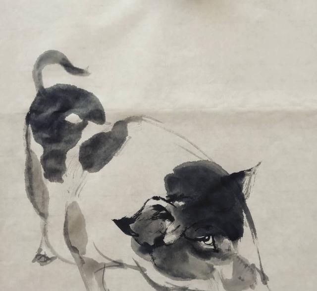 浓墨&没见过这么画猪的,太形象了,还是国画有意思