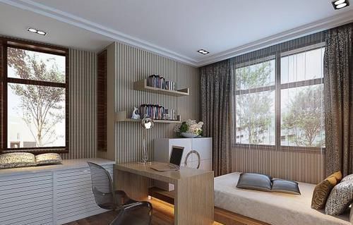 卧室|越来越多人卧室不装床和柜子了,他们更喜欢装这种,真是太聪明了