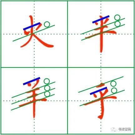  长横|“横画抗肩”的延伸运用，你知道多少？