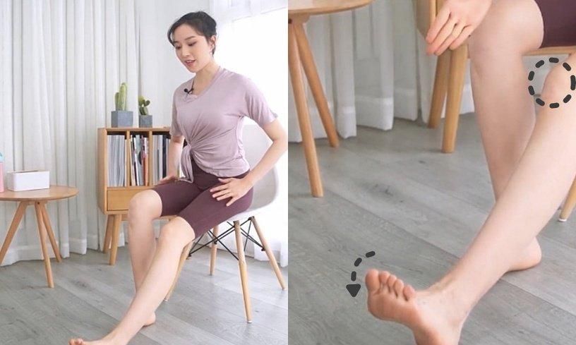 脚底|网红教练3招改善O型腿按摩两周矫正腿型拉长腿部线条
