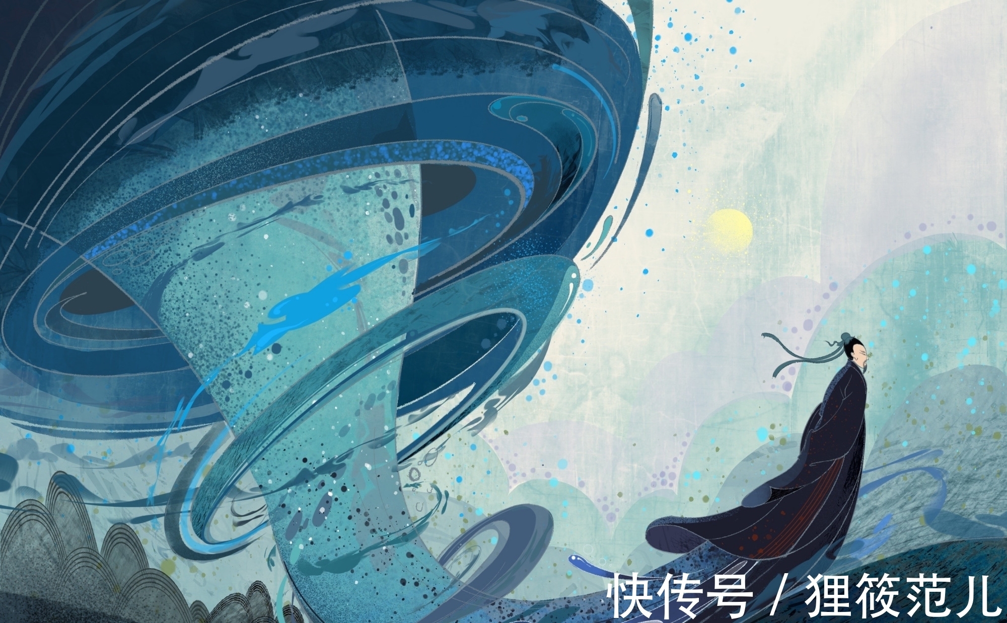 逍遥游！南怀瑾：烦恼厚重之人，看完庄子讲的这个故事后，烦恼可消除大半