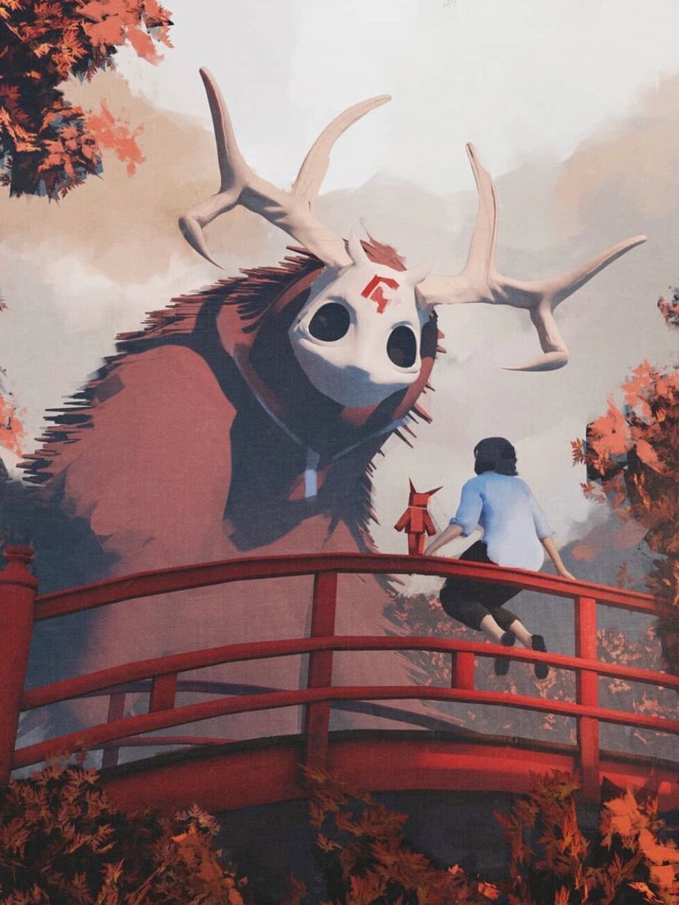 Jones|插画分享|吉卜力风Bryn Jones