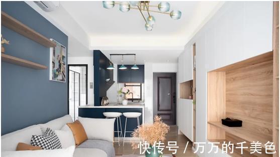 客厅|42㎡小户型,收纳与美学典范,超有格调