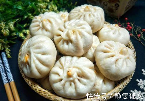 包子|想吃包子不用买,手把手教你在家做,皮薄馅大又好吃,松软不塌陷