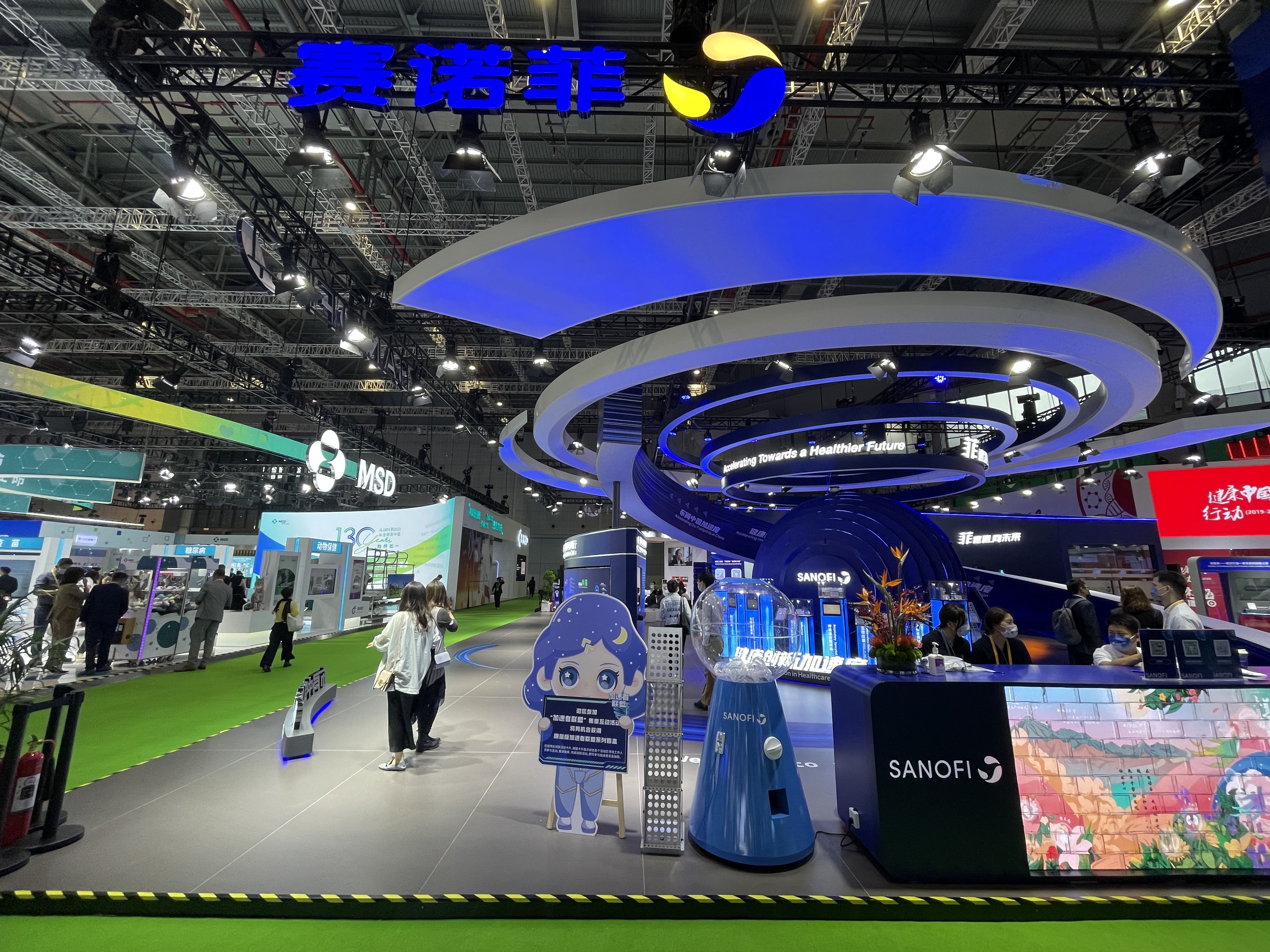 博会|国际医药巨头借进博会“深耕”中国市场