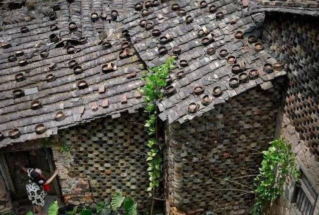 我国|我国竟有只用碗建造的房子?屹立百年丝毫不变,老外看了都傻了!