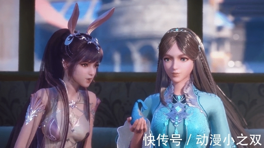 四大美女|斗罗大陆:小舞拉耳朵好可爱,却被路人屁股抢镜,粉丝:想要荣荣富婆