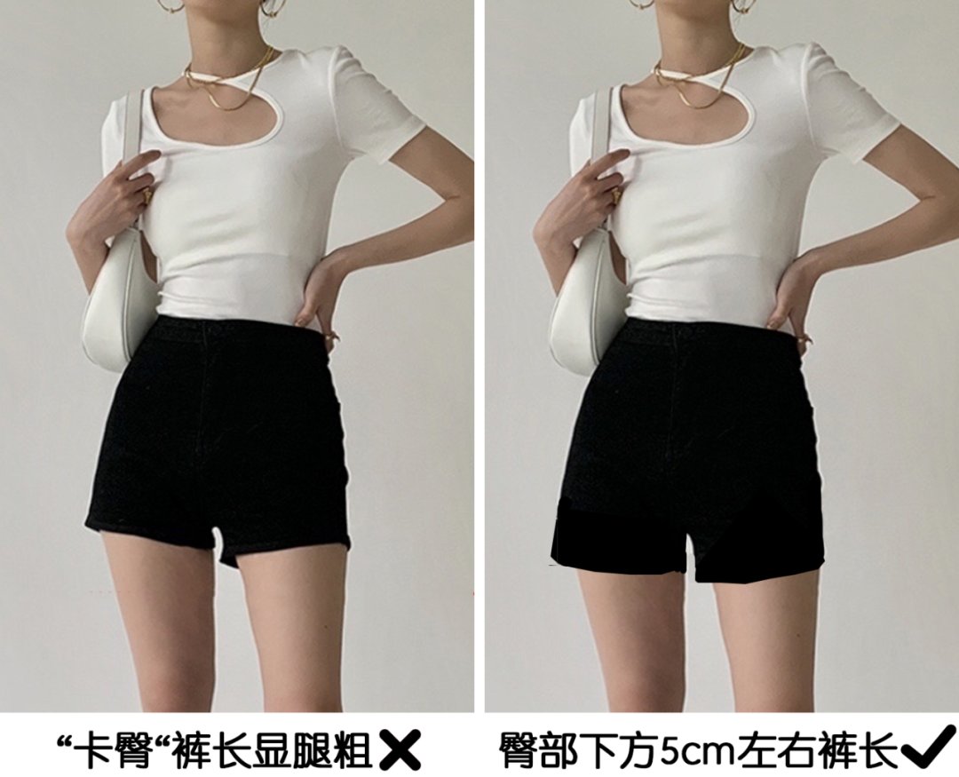 五分裤|别穿长裤了!今夏流行这样穿短裤,显高显瘦