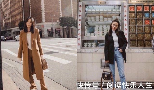 秋季 上班也要精致时髦，时尚博主的秋季穿搭示范，优雅知性的气质稳了！