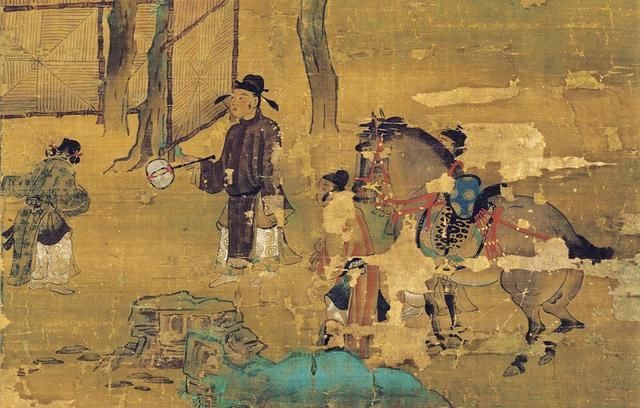 日本|日本平安时代唯一传世品--山水屏风画