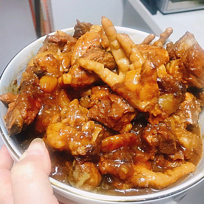 排骨鸡手压土豆