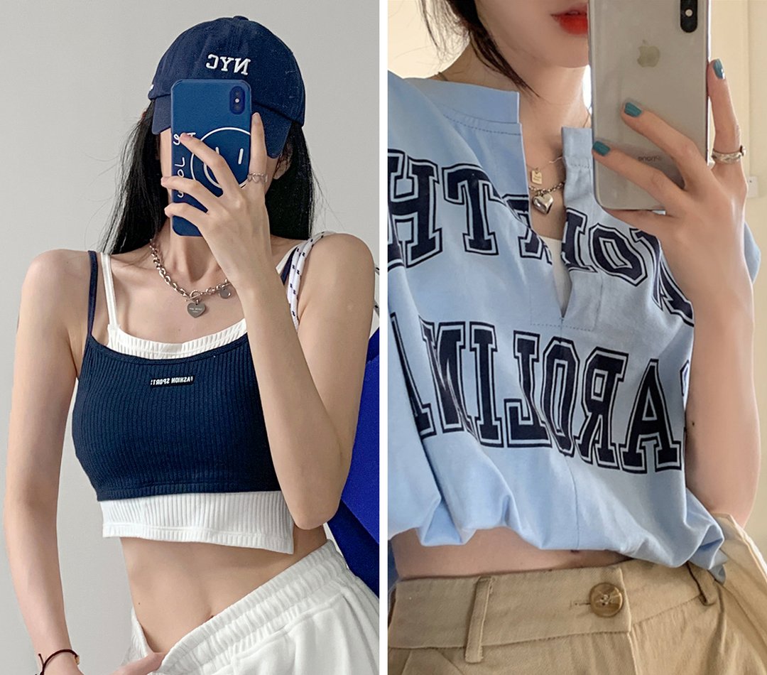 领口|夏日怎么穿得舒服又精致，高级感十足？