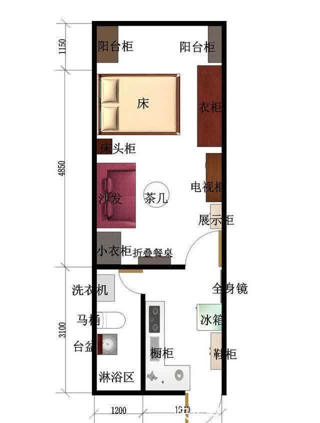 上海|老公花160万在上海买20㎡鸡肋房，晚上睡客厅，朋友站着吃饭