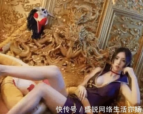 女帝|《海贼王》女帝波雅·汉库克COS成功,看到效果图后,网友:“活”的?