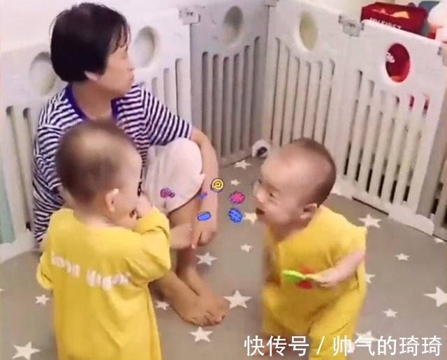 笑喷了!黑龙江俩萌娃用“婴语”沟通,连指带说像极了老太太吵架