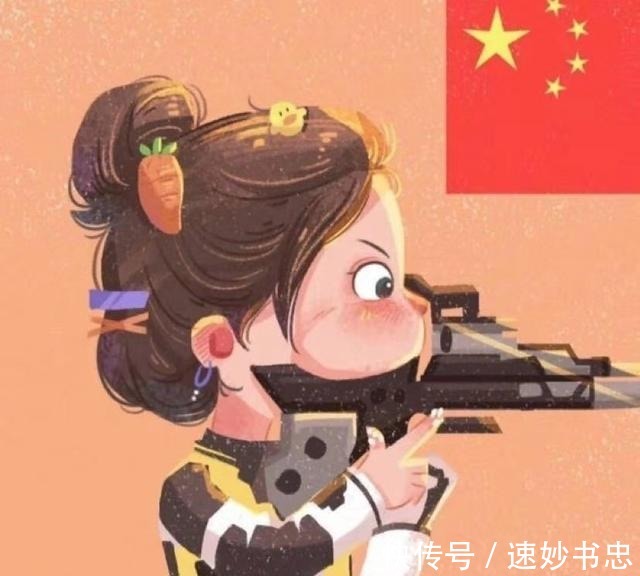 带货女王|奥运冠军杨倩终于回国，身穿中国队服很可爱，手里还抱着吉祥物