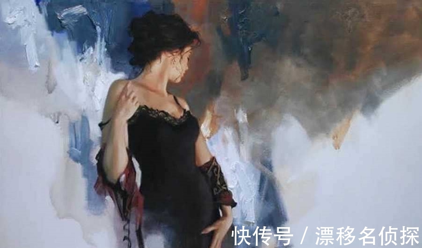 绘画作品$明艳的色彩中迸发出唯美惊艳的女性魅力——擅画女人的约翰逊