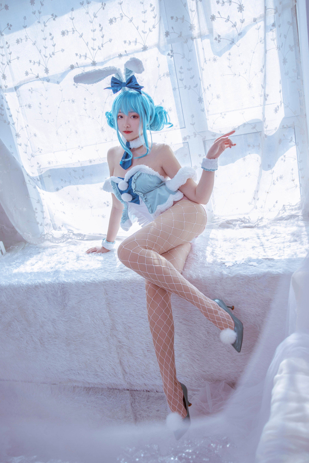 初音兔女郎cosplay