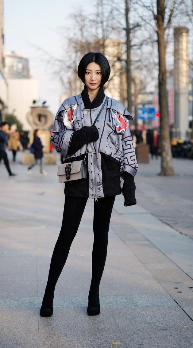 穿“打底裤”的时候,怎么摆脱“路人感”