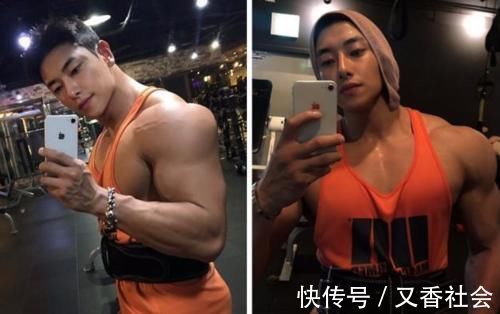 健身|颜值高、身材棒的90后帅哥恋上健身,腹肌是八块,人鱼线好性感!