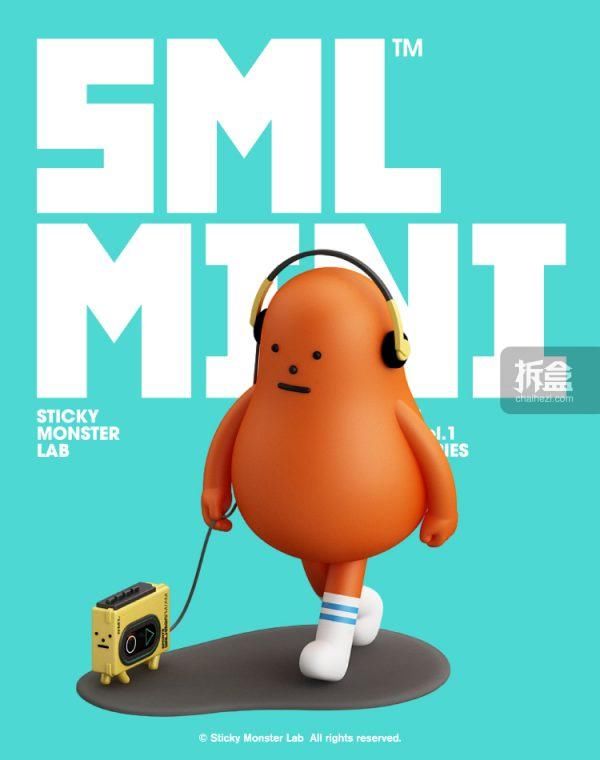 SML|幸会潮玩 STICKY MOSTER LAB SML 步步系列盲盒 原创潮玩