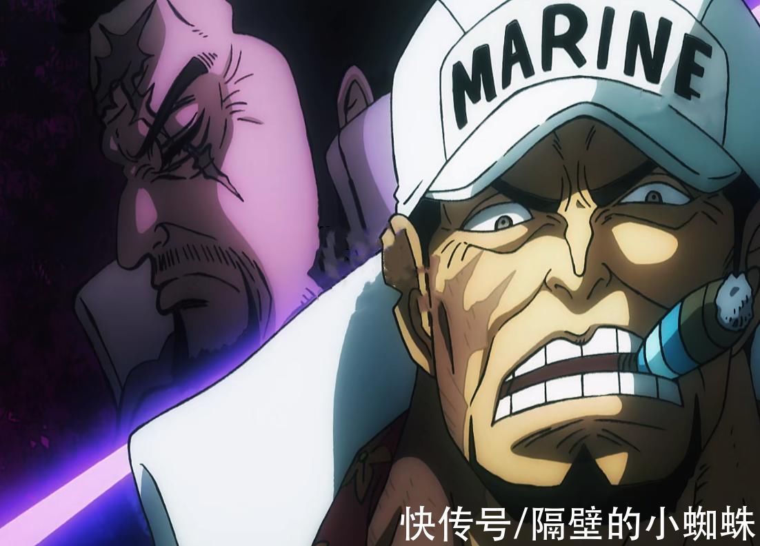 赤犬|海贼王:赤犬身为海军元帅,却始终比战国差了一点意思