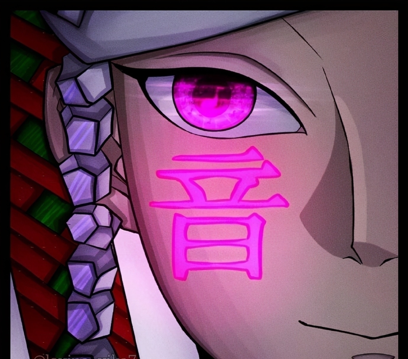 画师|鬼灭之刃:九柱的眼睛有多帅?大哥的火焰难以阻挡,虫蛀让人沉迷