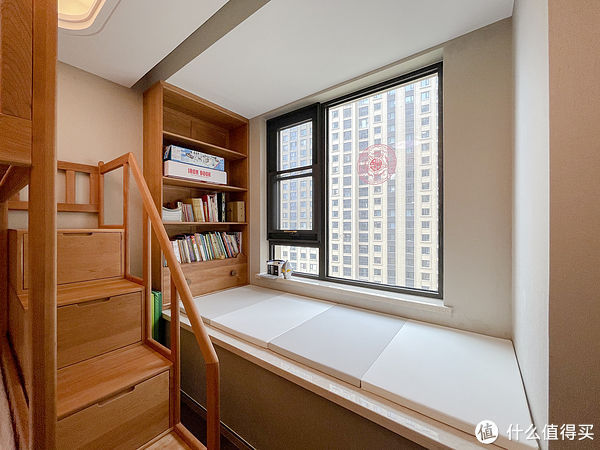 书房|8㎡书房两面书墙,9㎡儿童房上下铺衣柜,小空间利用典范!