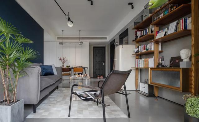 水泥漆|88㎡小三居,磐多魔+水泥漆,她家的“毛坯房”太酷了