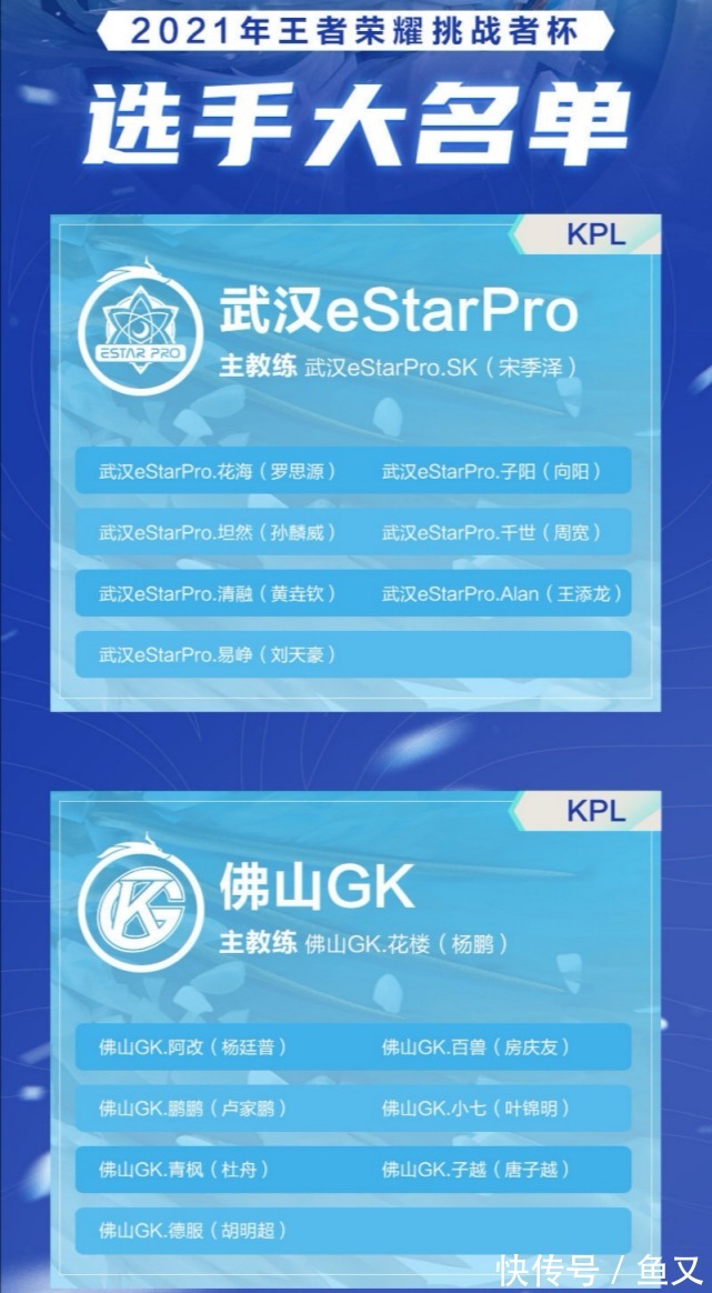 替补|挑战者杯选手大名单公布:狼队为中辅准备替补,TTG主教练不变