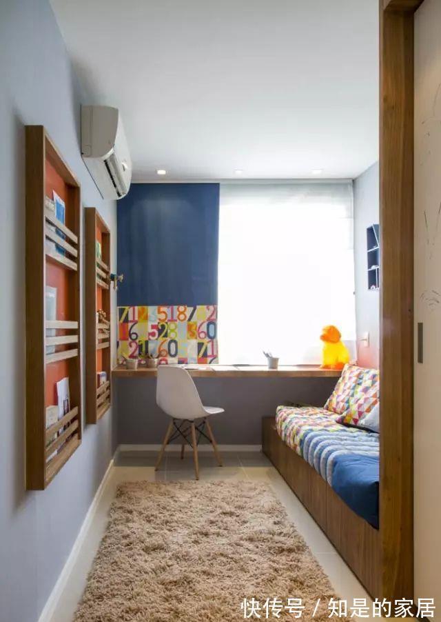 齐家小菜|在小户型里做个迷你的书房，大概只需要花1平米空间