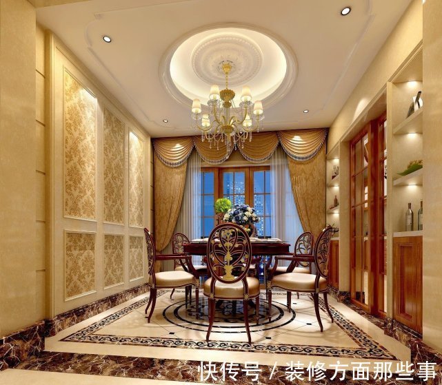 雍容华贵|156平欧式六居室，给人以富丽堂皇、雍容华贵的感觉